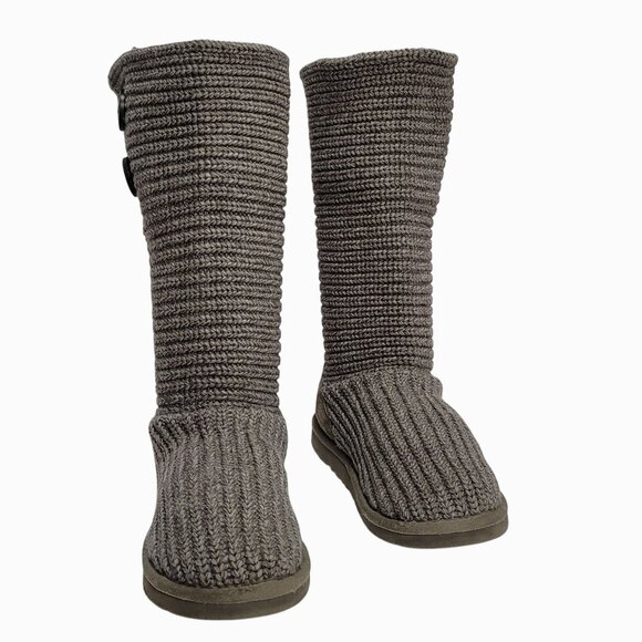 Ugg Classic Cardy Boots 5 Gray - Picture 12 of 12